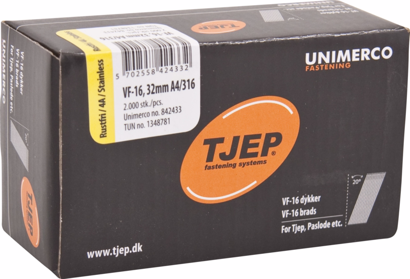 Dykker VF-16 RS A4 16/32 á 2000 skråtstillet