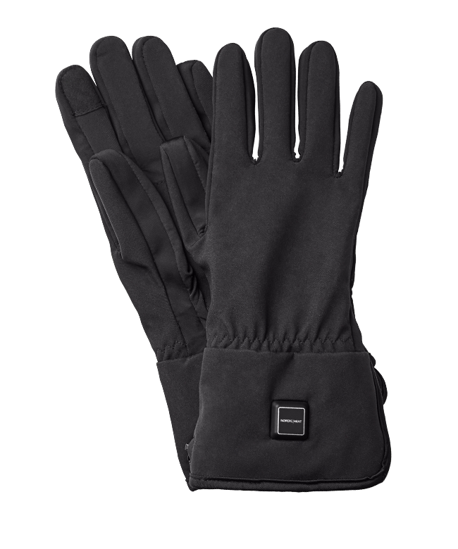 Handske m/varme 3240 Inderhandske tynd Sort, str. S/M