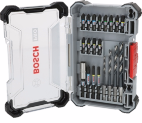 Bosch - Bor-/bitssæt Impact HSS-G, 20 dele