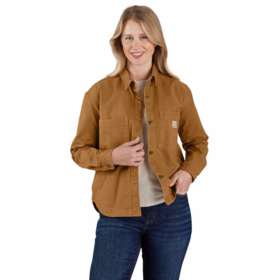 Carhartt - Arbejdsskjorte Dame 106621 Brown