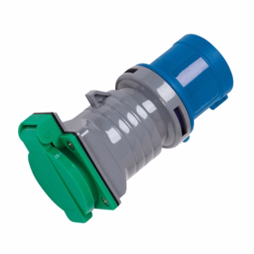 Blue electric - Adapter CEE 230V/16A t/DK 230V