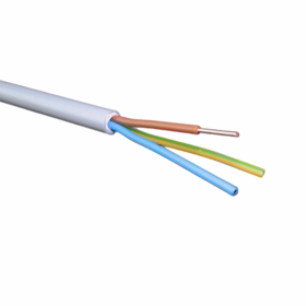 Gripo - Installationskabel grå 3x1,5mm², 35 m