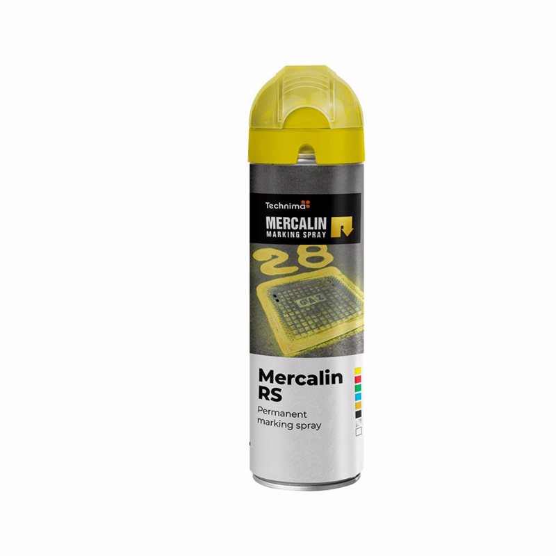 Markeringsspray Mercalin gul 500ml