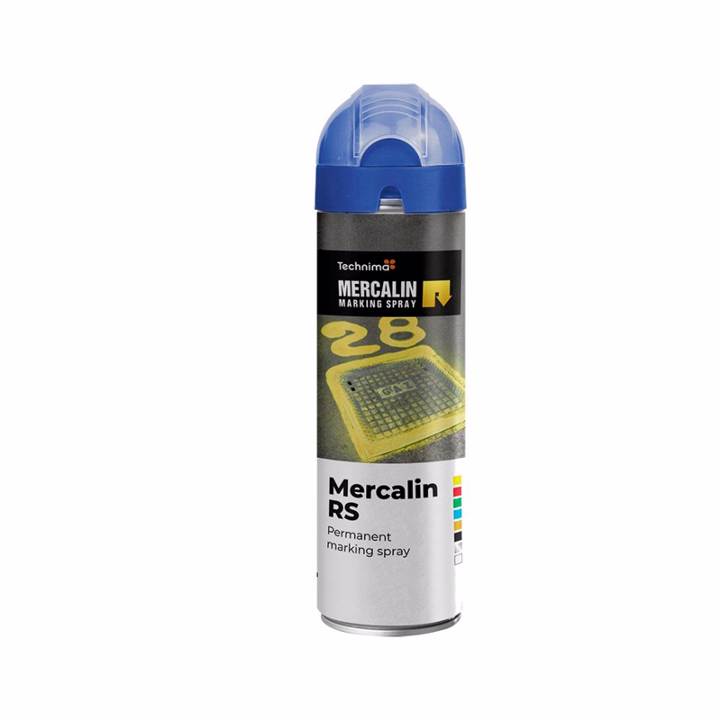 Markeringsspray Mercalin blå 500ml