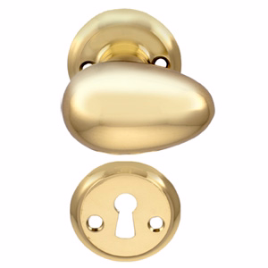 Dørgreb mess lak 680 Æggeform cc30, 35-50 Nivå