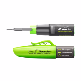 Pica - Dybhulsmarkør Powder spray grøn