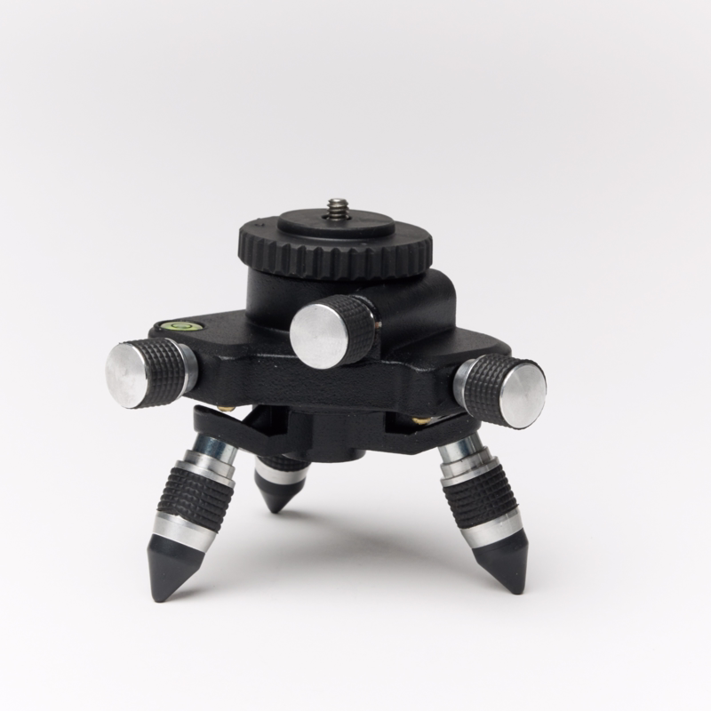 Roterende base m/finindstilling & 1/4" gevind