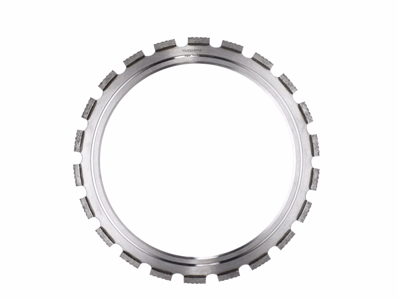 Ringsavklinge beton (gul) inkl. drivhjul