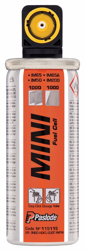 Gaspatron, mini: IM50/65/200, pak á 2 stk