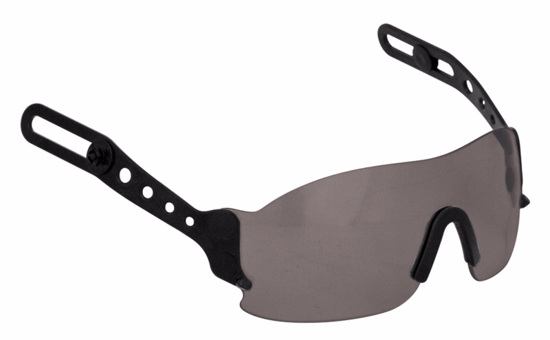 Hjelmbrille  med grå linse til EVOLite og EVO3