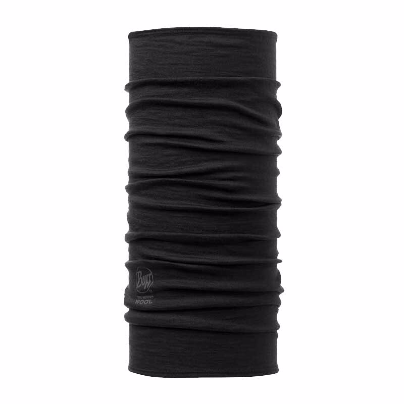 Halsedisse Merino Uld Black one size