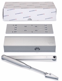 dormakaba - Dørlukker TS83 KIT 3-6 sølv m/standardarm og montageplade