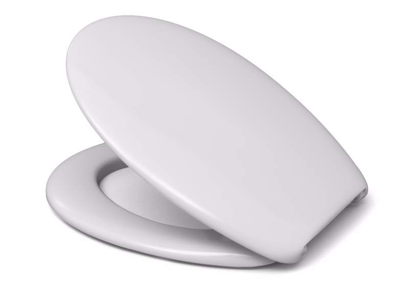 Toiletsæde Adora Classic Uni hvid
