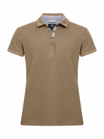 Cutter Buck - Polo shrit Dame Advantage 354421 Khaki