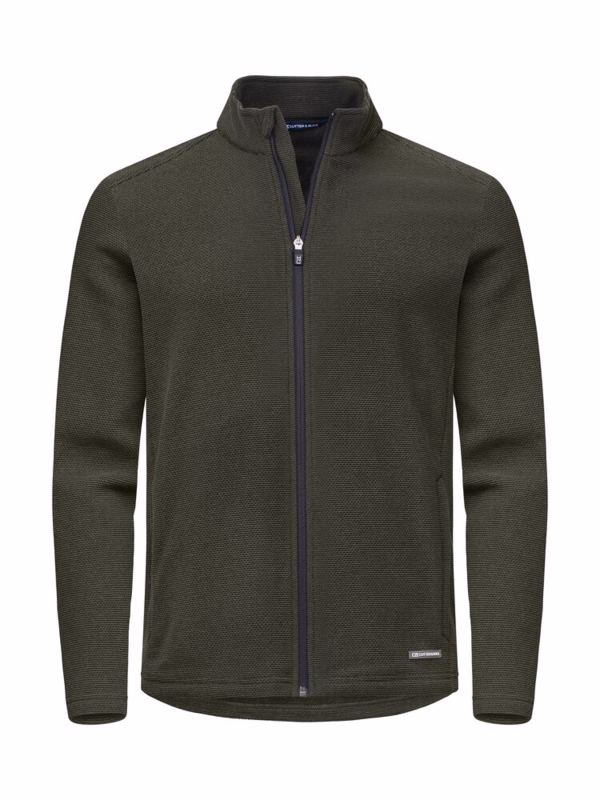 Fleecetrøje full zip 358432 Ivy Green, str. S
