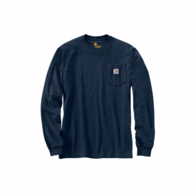 Carhartt - T-shirt L/Æ K126 Navy