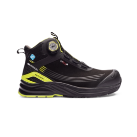 Monitor - Sikkerhedsstøvlet 2002121 Evolution Vision Sort/gul