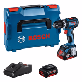Bosch - Slagboremaskine 18V GSB 18V-90C 2X4AH L-BOXX