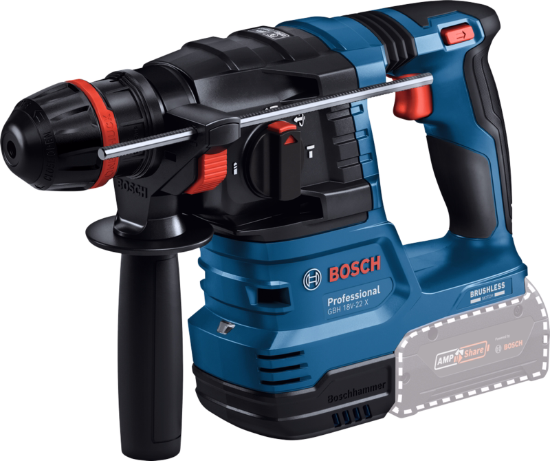 Borehammer 18V GBH 18V-22 X, Solo