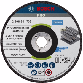 Bosch - Skrubskive 76x4mm