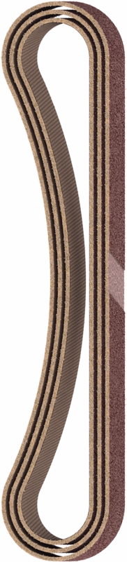 Slibebånd X440 13x455mm k60 á 3 stk (pudsebånd)