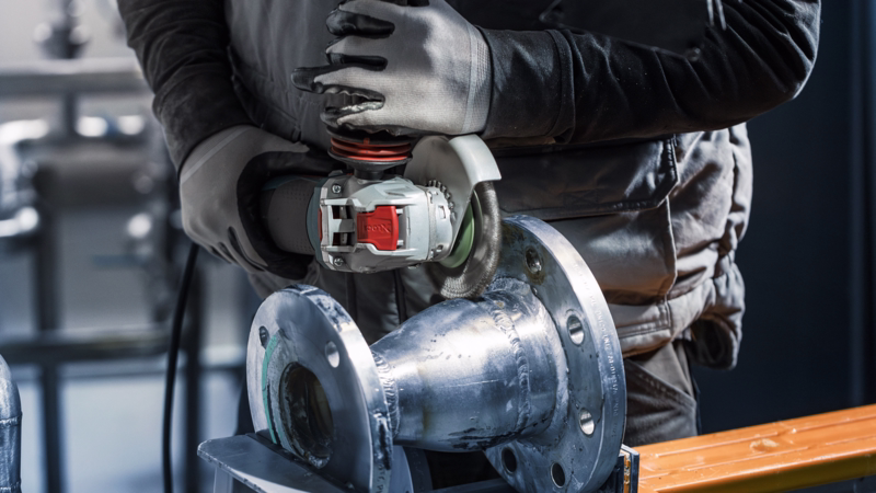 Stålroterbørste X-LOCK flet stål 0,5X115mm