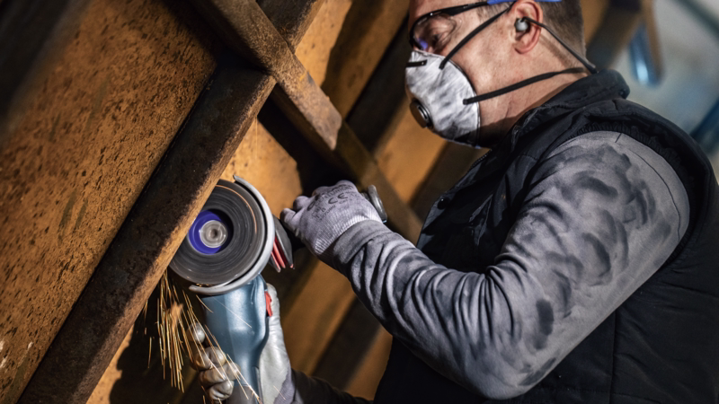 Grovrengører x-lock 125x22mm