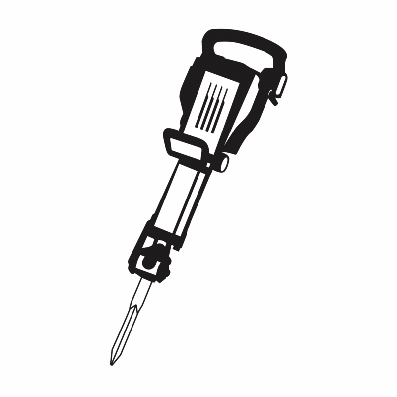 Spidsmejsel SDS max R-TEC SPEED 400mm