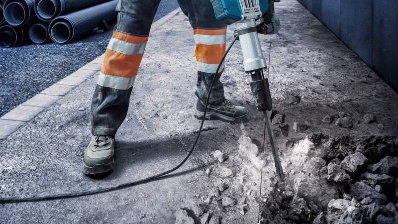 Fladmejsel HEX22, 30x400mm