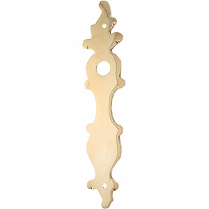 Langskilte mess 220x45x3mm L23 glat f/S-Greb