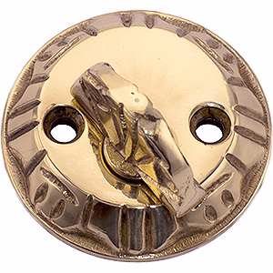 Vridergreb mess Ø57x11mm cc30mm 1473