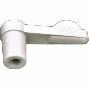 Vrider enk. 13mm hvid á 10 stk