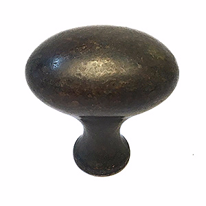 Møbelknop mess antik Ø30x33mm, 105