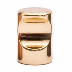  - Møbelknop mess lak Ø12x20mm, 153