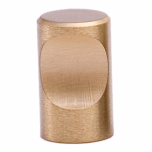 Møbelknop mess mat lak Ø15x22mm, 153