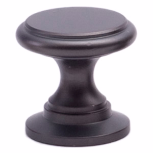 Møbelknop sort mat Ø21x21mm, 160