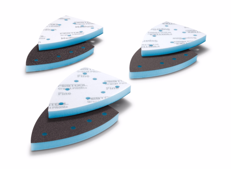 Slibepapirsæt Granat Profile Delta Ass., á 10 stk