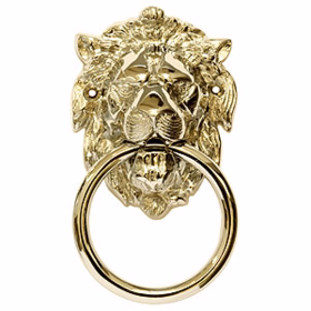  - Dørhammer mess lak 115x90mm 52 Løve