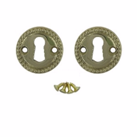  - Nøgleskilte mess 1671-T Ø45mm cc38mm