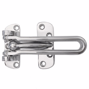 Bøjledørsikring forkromet 85mm