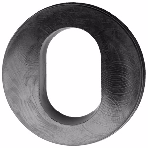 Indsats plast Ø40mm t/gl. greb på ny dør, ps á 2 stk