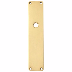 Langskilt mess 220x45x2mm glat Euro/Boda LR45 Ø15