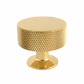  - Møbelknop mess Ø30x26mm Polaris