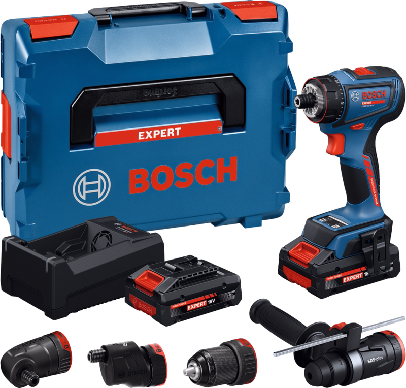 Bore-/skruemaskine 18V EXSR18V-90FC 2x4 Ah EXP