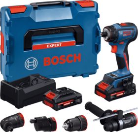 Bosch - Bore-/skruemaskine 18V EXSR18V-90FC 2x4 Ah EXP