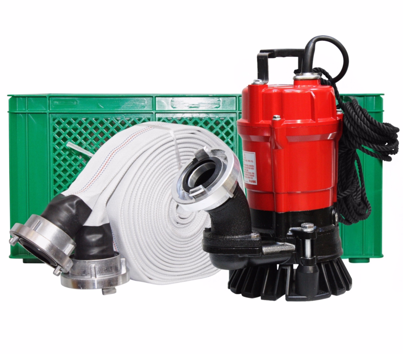 Dykpumpe FL-55 230V, 250 l/min, 2", 550W m/slange 15 m