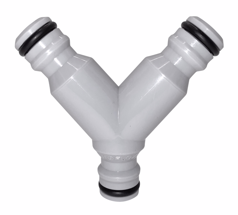 Y-stykke m/3 x nippel