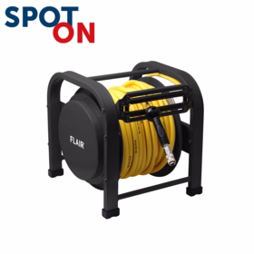 FLAIR - Slangeopruller luft 30 m m/kobling & nippel