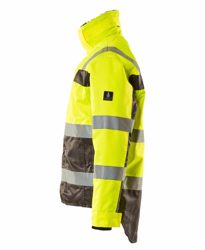 Vinterjakke Hi-vis 07223 gul/antracit, str. M