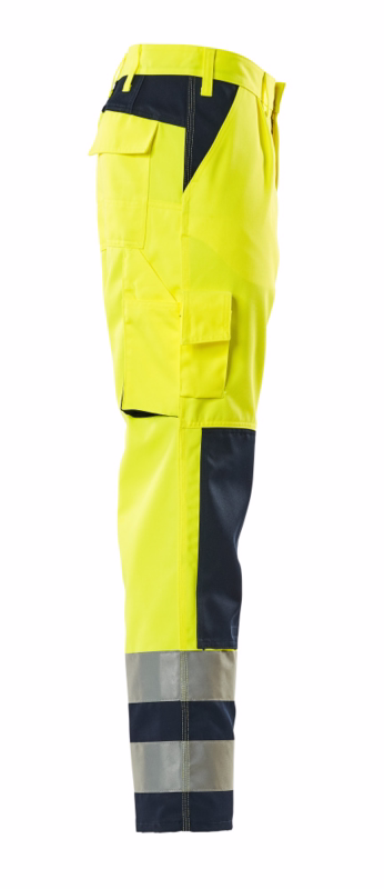 Arbejdsbuks Hi-vis 07179 gul/marine, str. 90C44